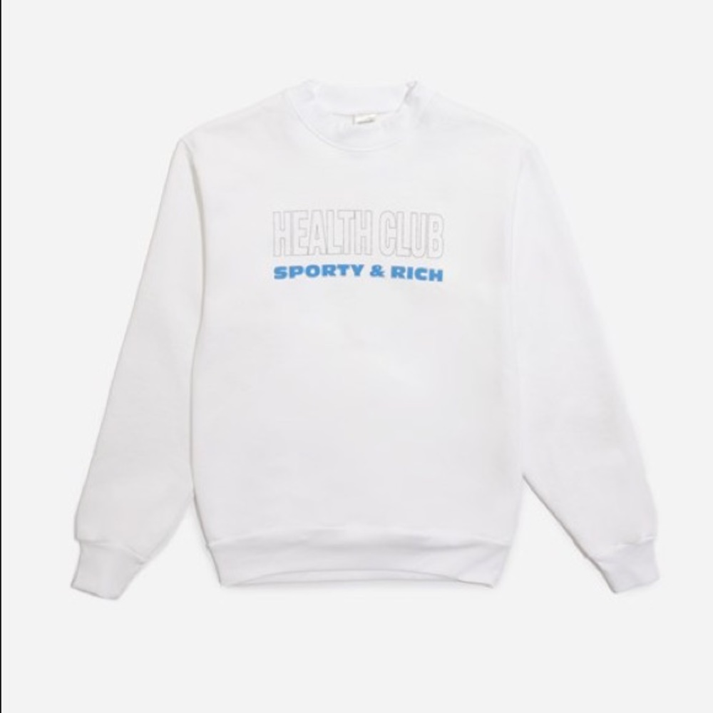 Sporty & Rich Health Club Sweatshirt